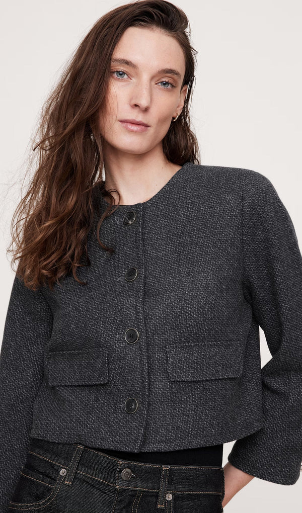Tweed Bayan Ceket